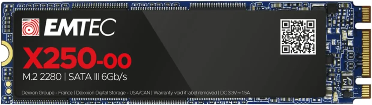SSD диск Emtec X250 1TB M.2 SATA (ECSSD1TX250)