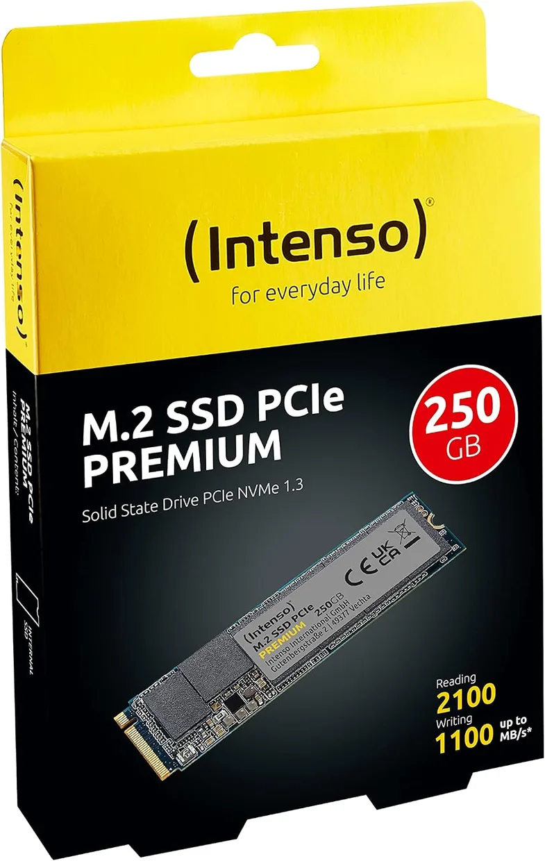 SSD диск Intenso Premium 250GB M.2 NVMe (3835440) — фото 2