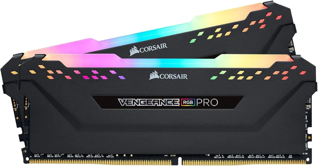 Оперативная память Corsair Vengeance RGB PRO DDR4 2x16GB/3200 (CMW32GX4M2E3200C16) — фото 2
