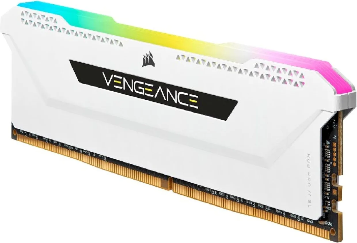 Оперативная память Corsair Vengeance RGB PRO SL DDR4 2x16GB/3200 (CMH32GX4M2E3200C16W) — фото 2