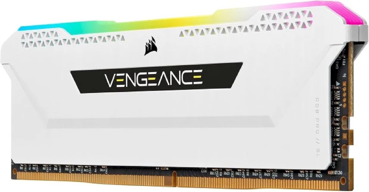 Оперативная память Corsair Vengeance RGB PRO SL DDR4 2x16GB/3200 (CMH32GX4M2E3200C16W) — фото 3