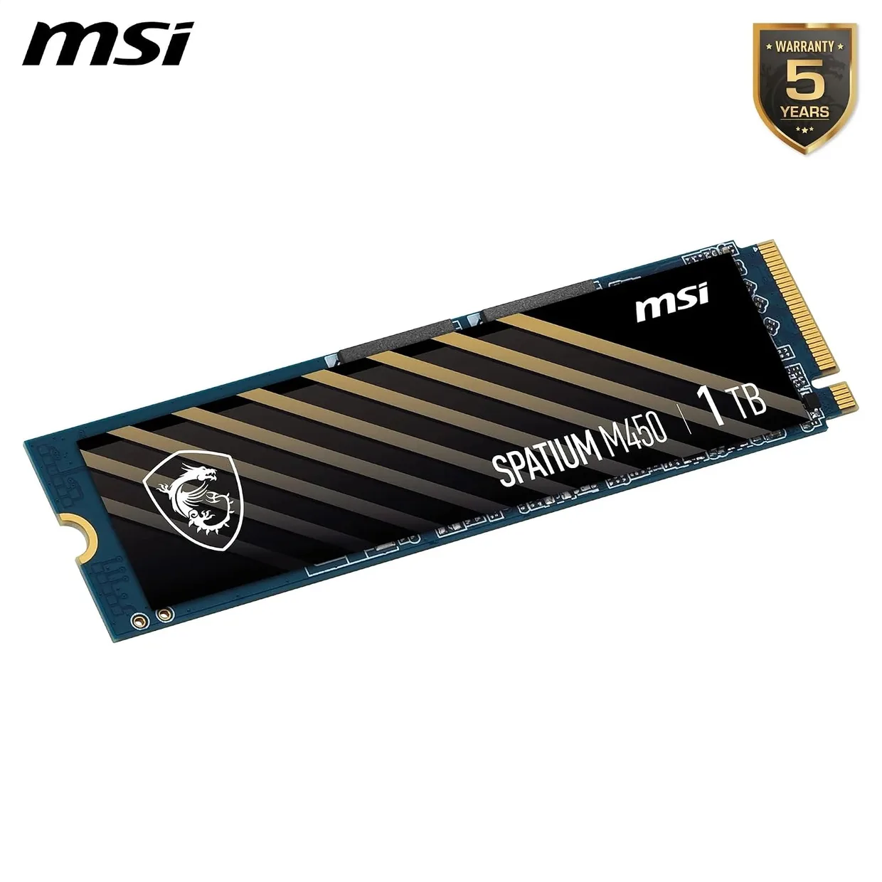 SSD диск MSI Spatium M450 V1 1TB M.2 NVMe (S78-440L0M0-P83) — фото 3