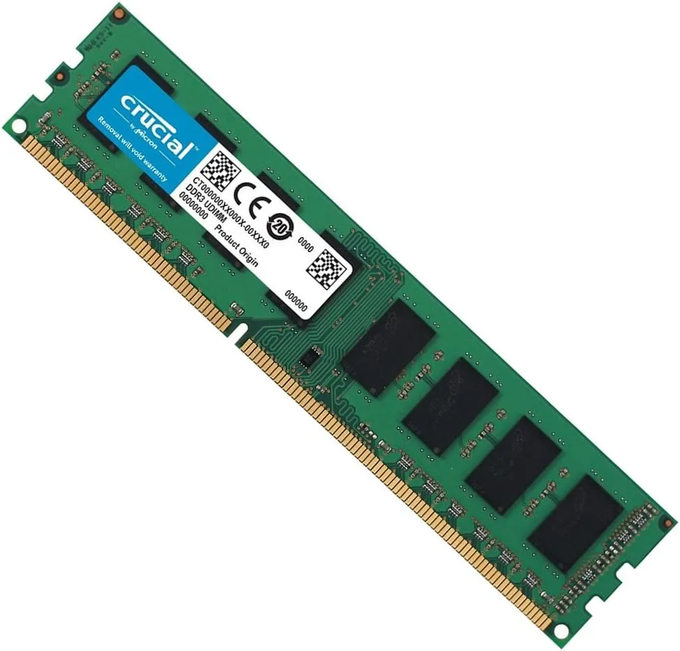 Оперативная память Crucial DDR3L 8GB/1600 (CT102464BD160B) — фото 2