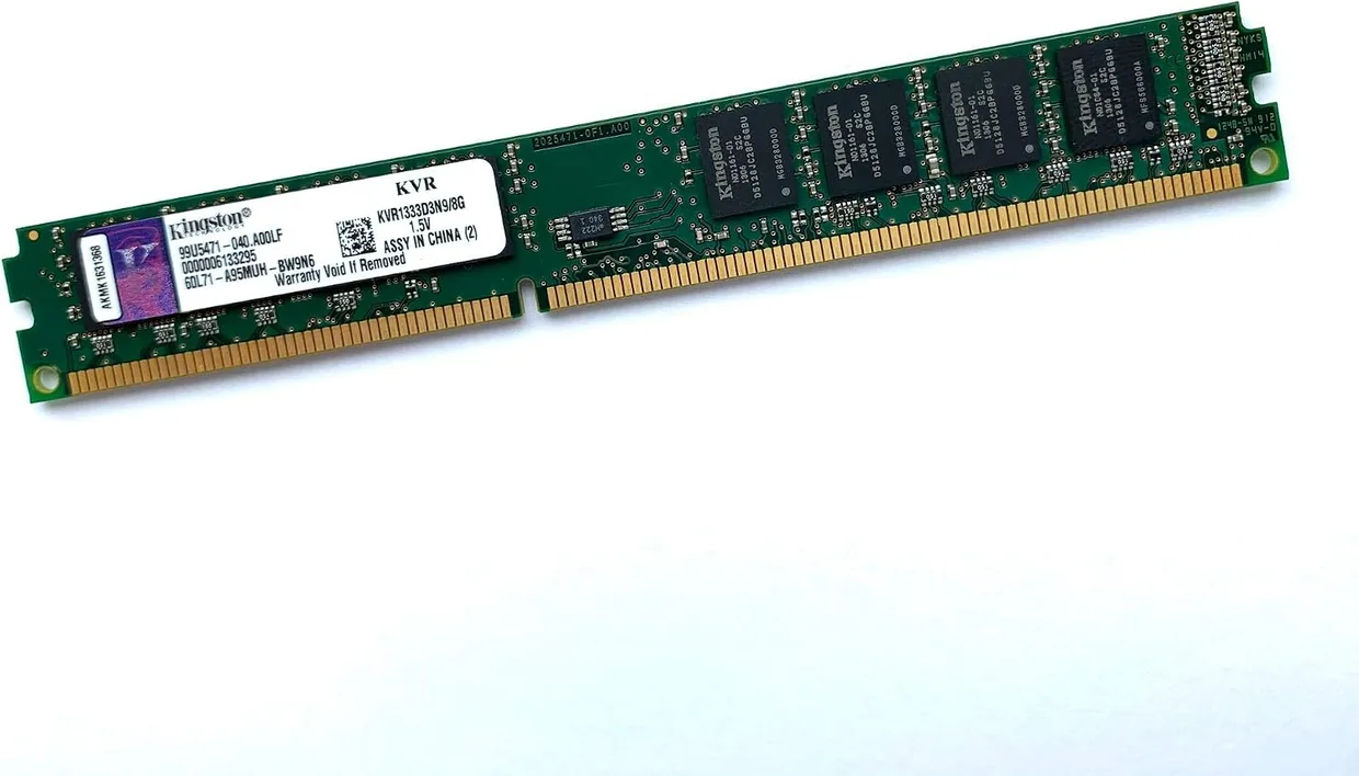 Оперативная память Kingston ValueRAM DDR3 8GB/1333 (KVR1333D3N9/8G)