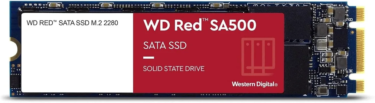 SSD диск WD Red SA500 1TB M.2 SATA (WDS100T1R0B) — фото 3