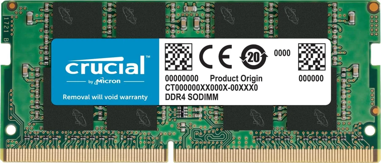 Оперативная память Crucial DDR4 SO-DIMM 16GB/2666 (CT16G4SFRA266)