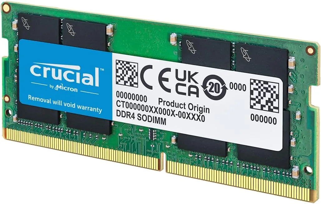 Оперативная память Crucial DDR4 SO-DIMM 16GB/2666 (CT16G4SFRA266) — фото 2
