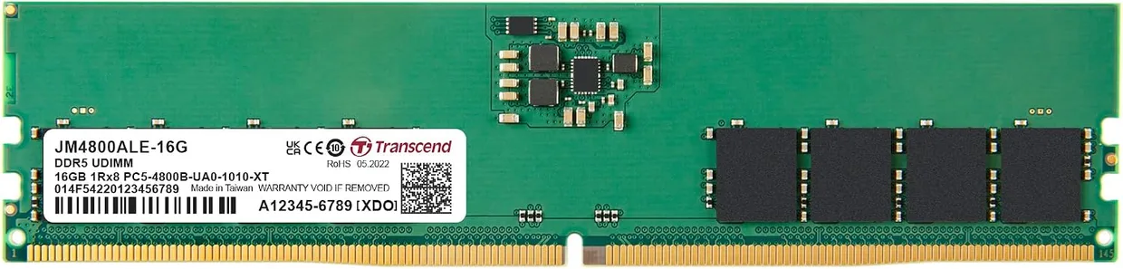 Оперативная память Transcend JetRam DDR5 16GB/4800 (JM4800ALE-16G)