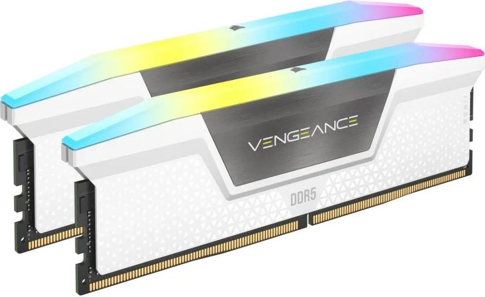 Оперативная память Corsair Vengeance RGB DDR5 2x16GB/6000 (CMH32GX5M2B6000C30W)