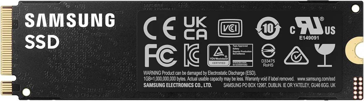 SSD диск Samsung 990 PRO 4TB M.2 NVMe (MZ-V9P4T0BW) — фото 2