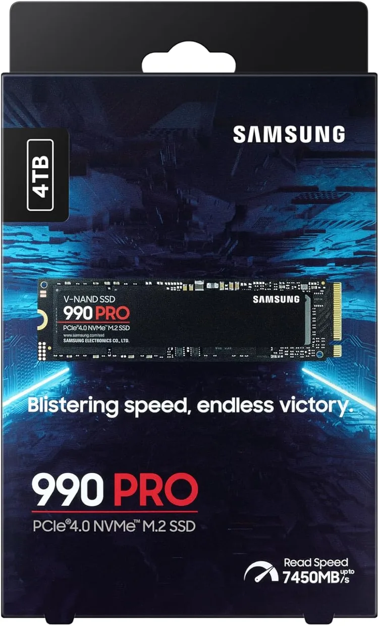 SSD диск Samsung 990 PRO 4TB M.2 NVMe (MZ-V9P4T0BW) — фото 3