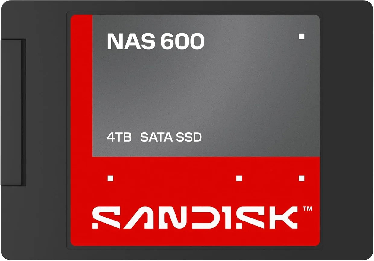 SSD диск SanDisk NAS 600 4TB 2.5" SATA III (SDSNS2400TAB-000G0)