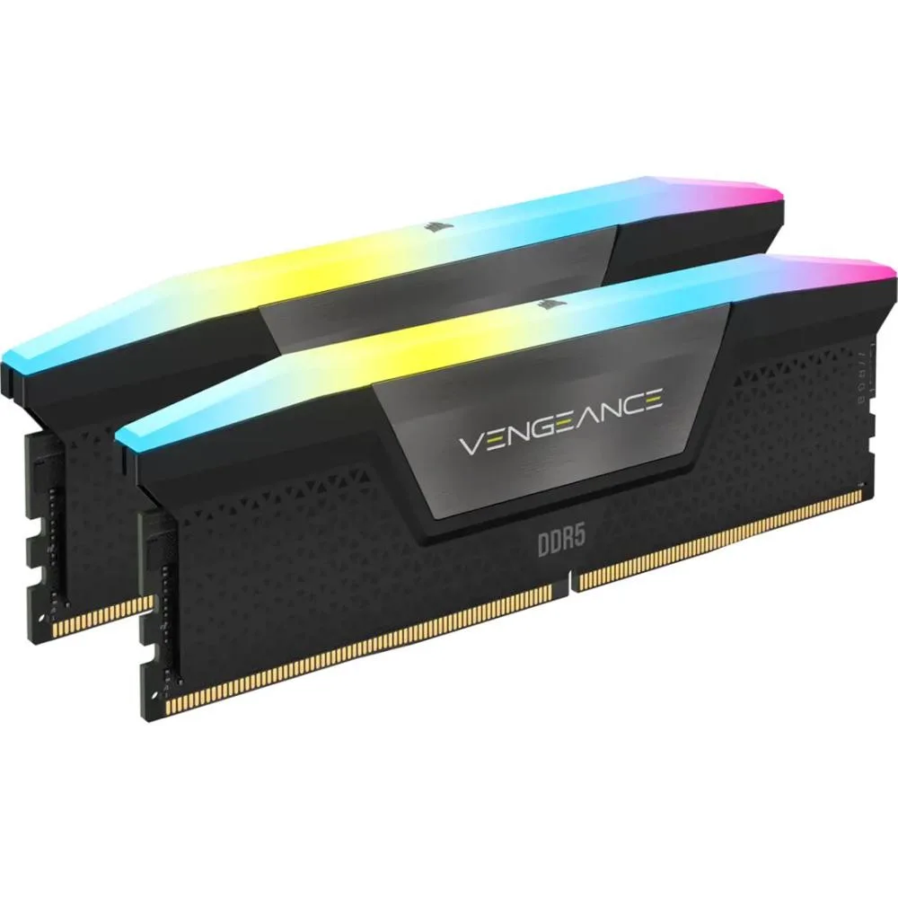 Оперативная память Corsair Vengeance RGB DDR5 2x16GB/6400 (CMH32GX5M2B6400C32)