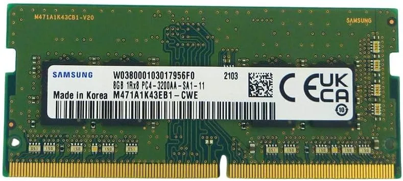 Оперативная память Samsung DDR4 SO-DIMM 8GB/3200 (M471A1K43EB1-CWE) — фото 2