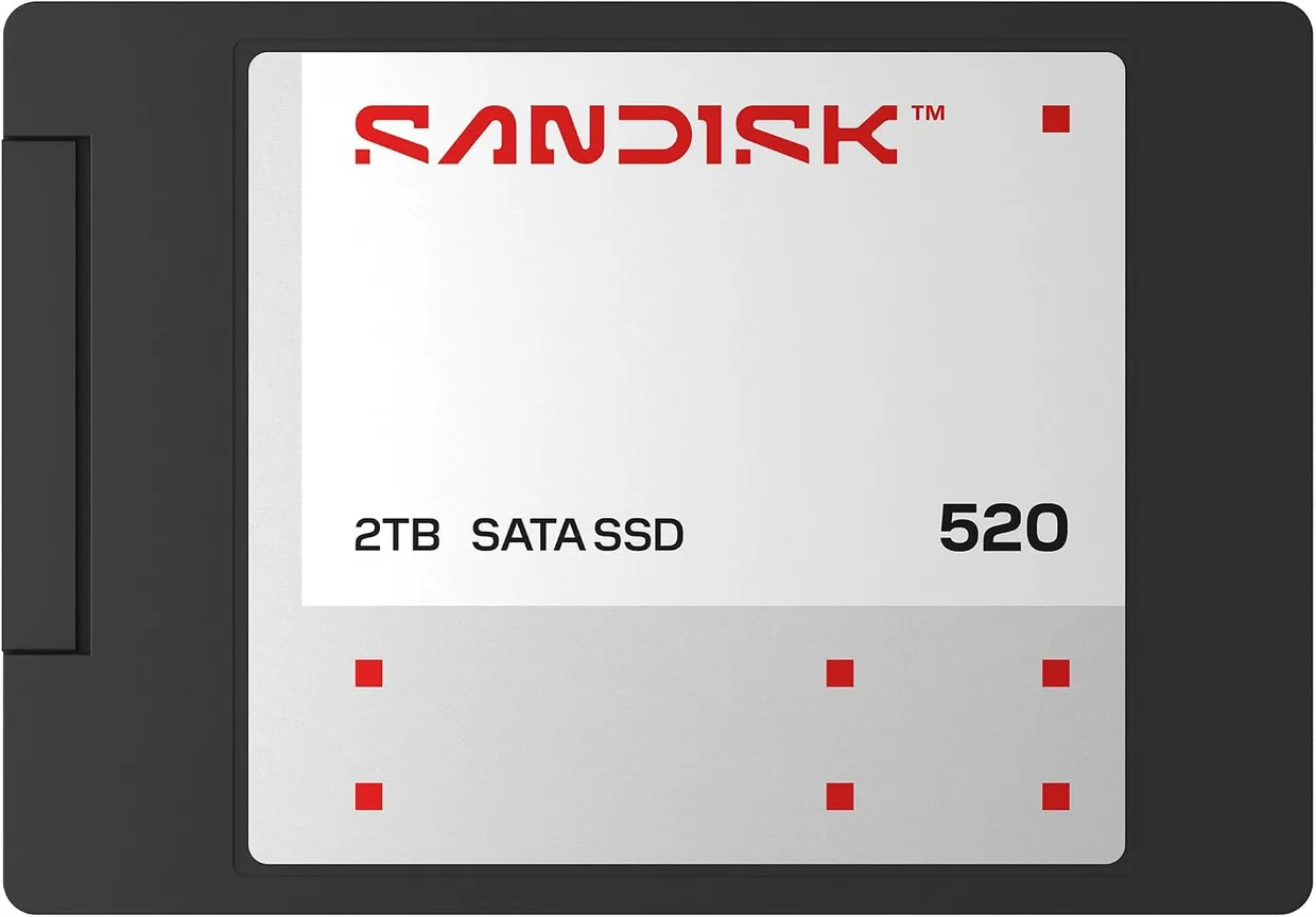 SSD диск SanDisk 520 2TB 2.5" SATA III (SDSS51200TAB-000G0)