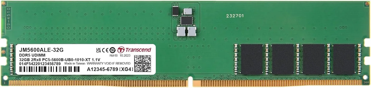 Оперативная память Transcend JetRam DDR5 32GB/5600 (JM5600ALE-32G)