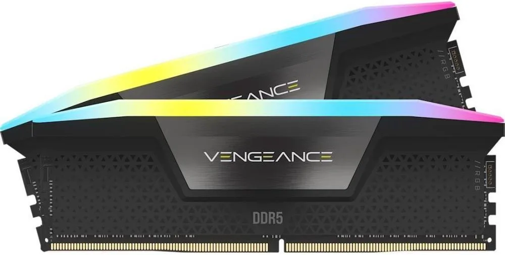 Оперативная память Corsair Vengeance RGB DDR5 2x8GB/5200 (CMH16GX5M2B5200C40) — фото 2