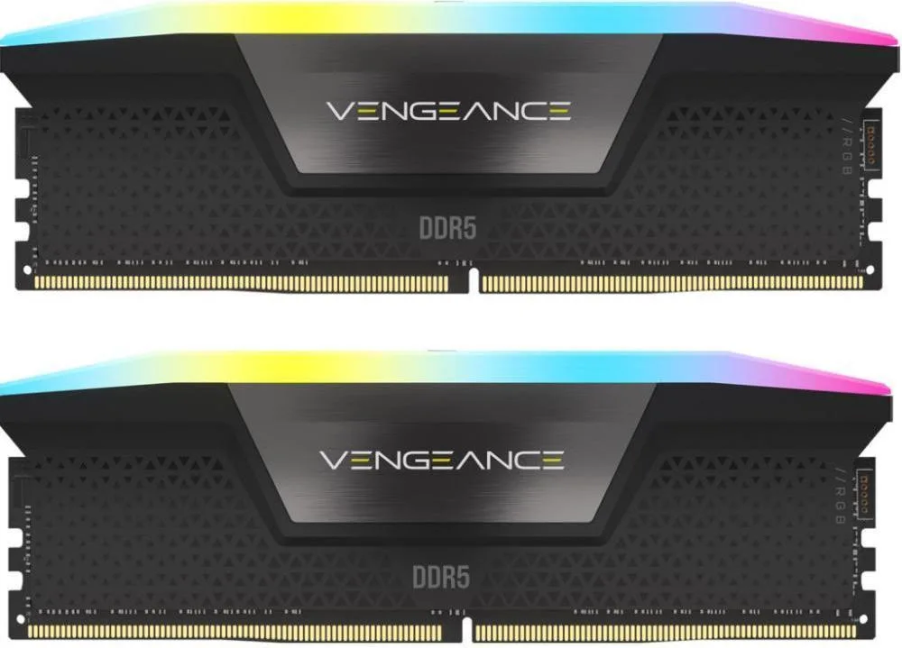 Оперативная память Corsair Vengeance RGB DDR5 2x16GB/6000 (CMH32GX5M2E6000C36)