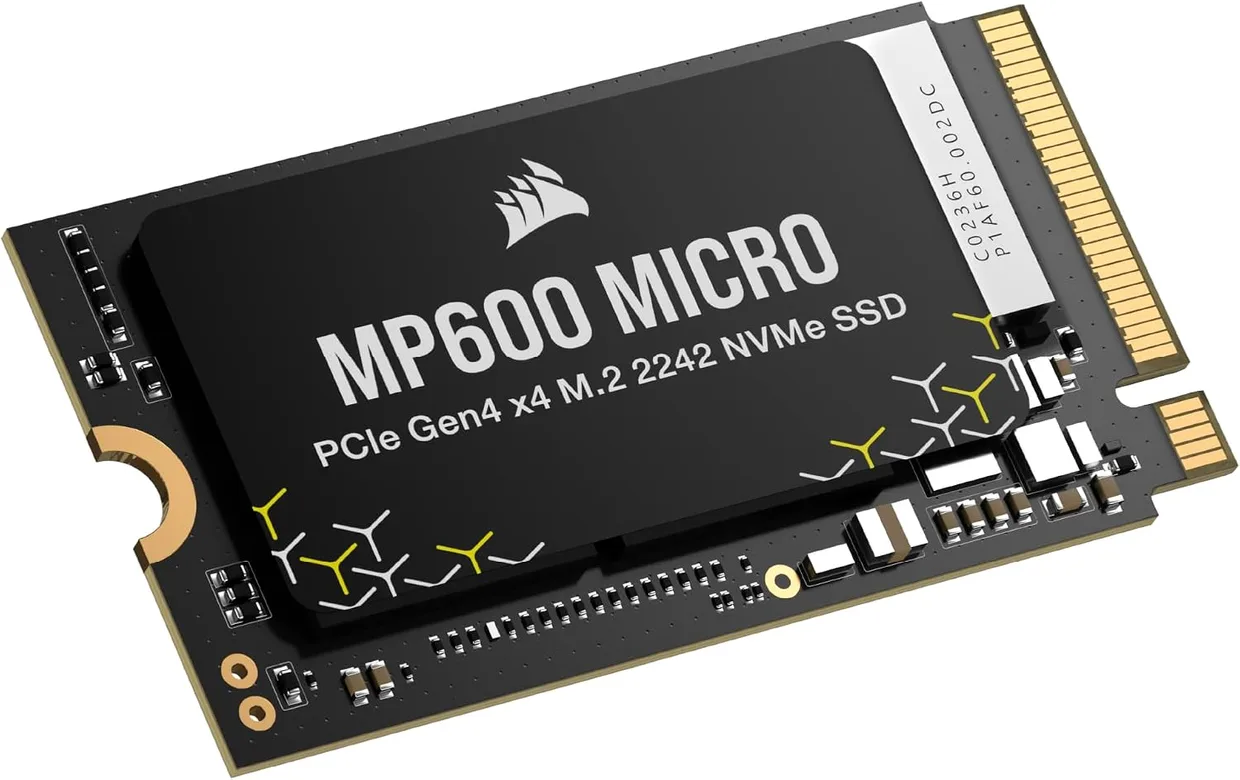 SSD диск Corsair MP600 Micro 1TB M.2 2242 NVMe (CSSD-F1000GBMP600MCR2)
