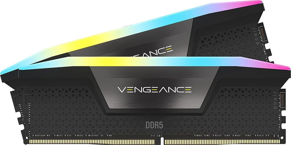 Оперативная память Corsair Vengeance RGB DDR5 2x16GB/6400 (CMH32GX5M2B6400C36)