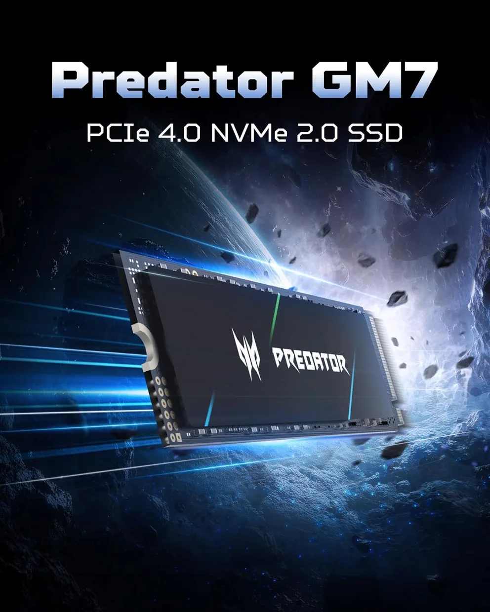 SSD диск Acer Predator GM7 1TB M.2 NVMe (BL.9BWWR.118) — фото 2