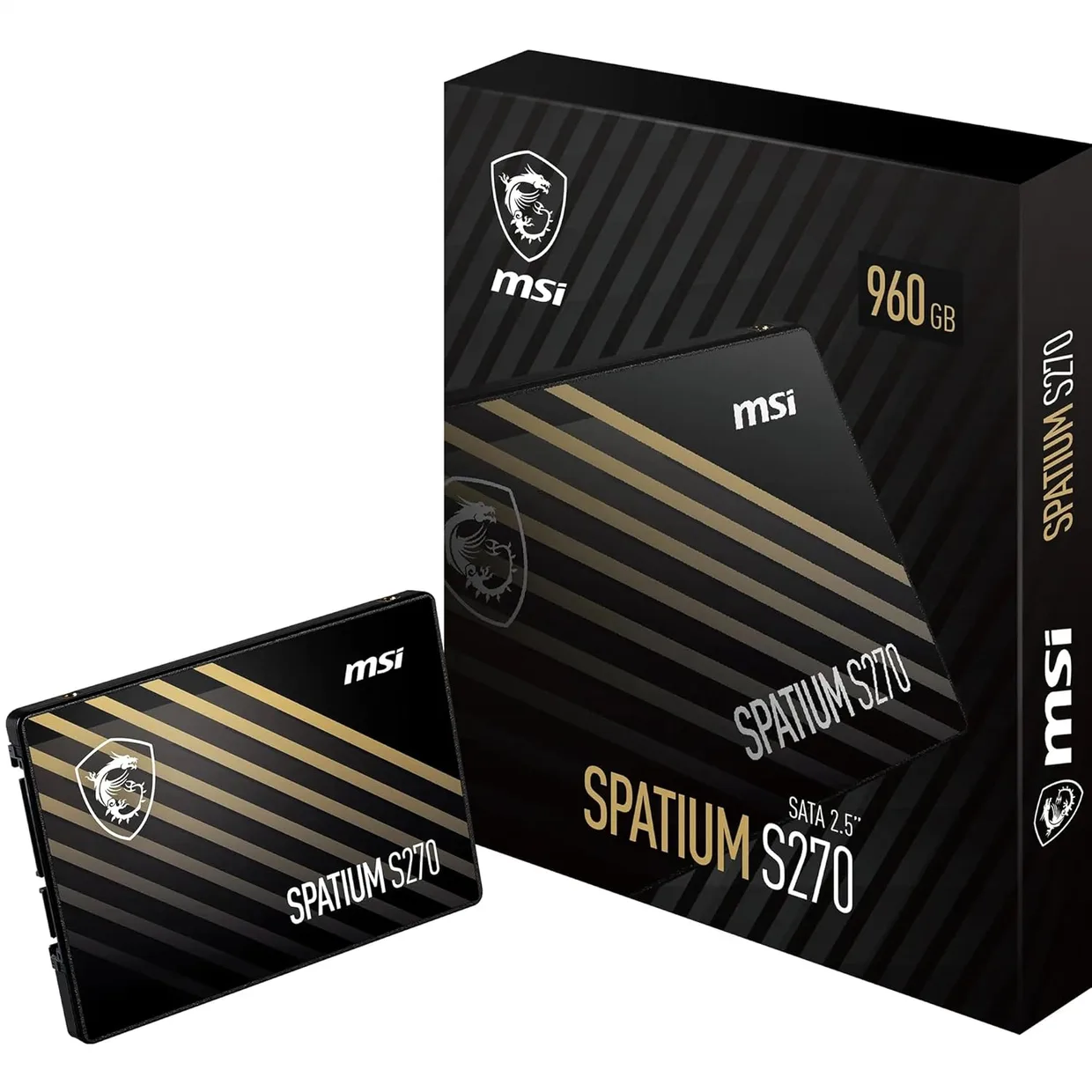SSD диск MSI Spatium S270 960GB 2.5" SATA III (S78-440P130-P83)