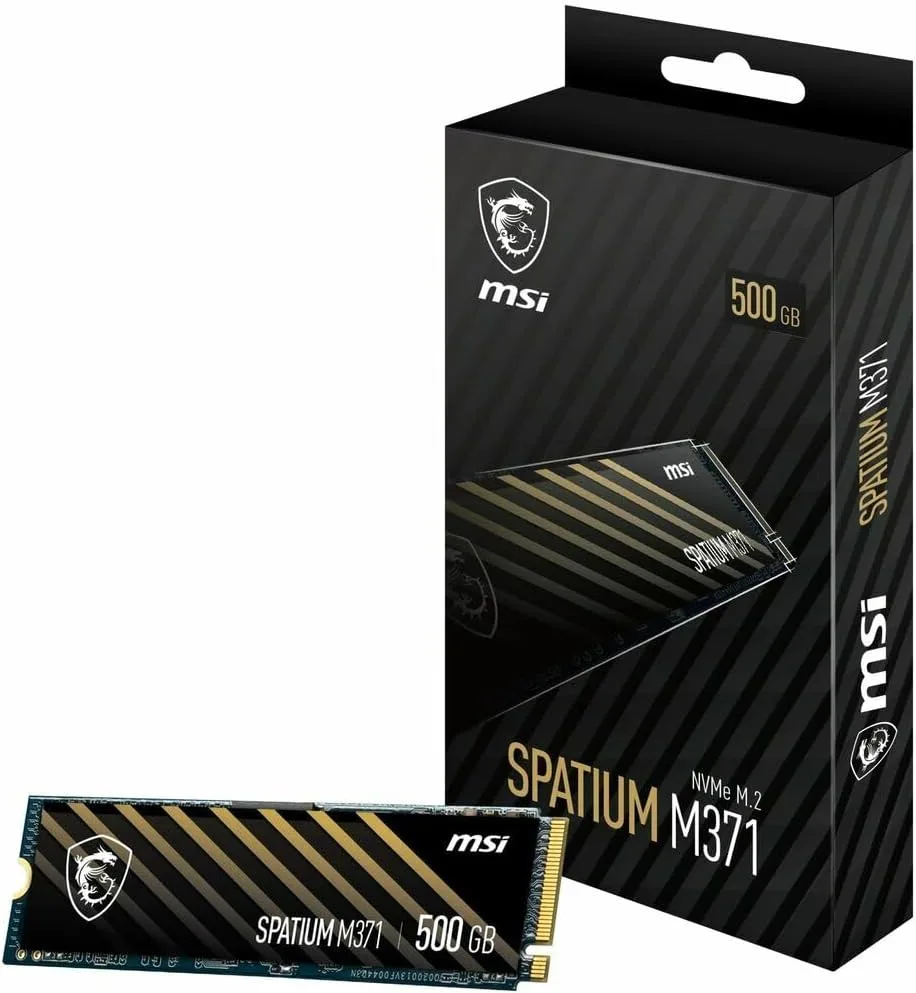 SSD диск MSI Spatium M371 500GB M.2 NVMe (S78-440K160-P83) — фото 3