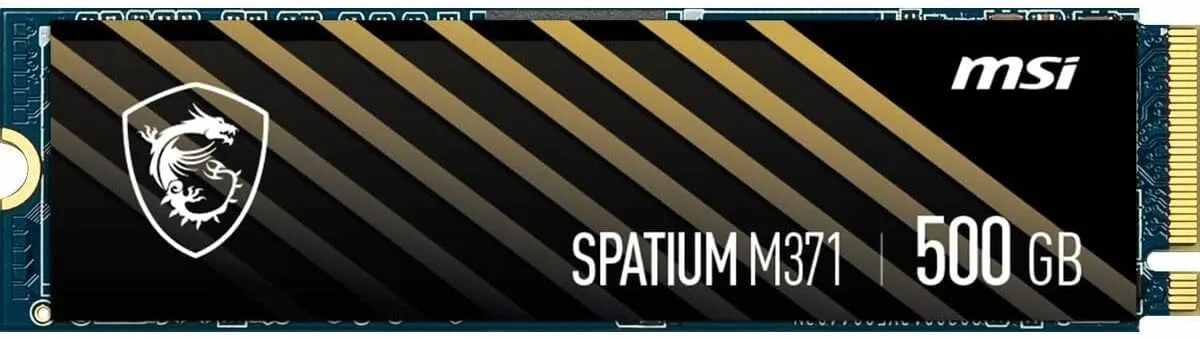 SSD диск MSI Spatium M371 500GB M.2 NVMe (S78-440K160-P83) — фото 4