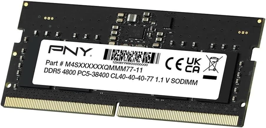 Оперативная память PNY Performance DDR5 SO-DIMM 16GB/4800 (MN16GSD54800-SB)