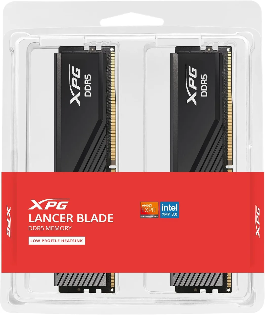 Оперативная память ADATA XPG Lancer Blade DDR5 2x16GB/5600 (AX5U5600C4616G-DTLABBK) — фото 2