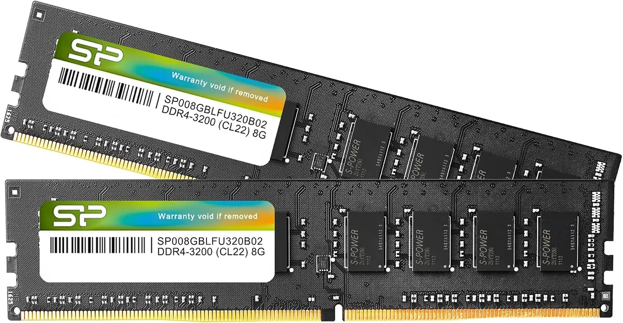 Оперативная память Silicon Power DDR4 2x8GB/3200 (SP016GBLFU320B22)